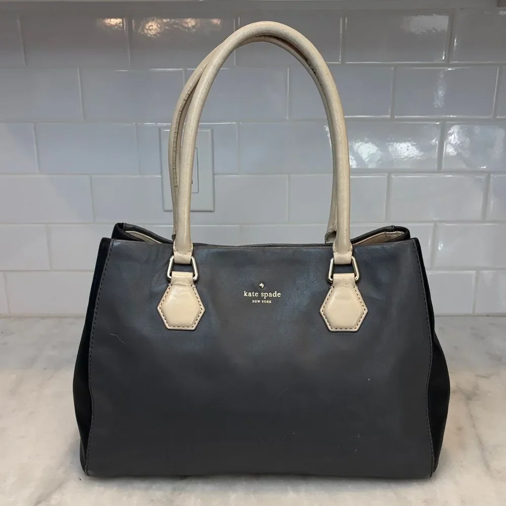 Kate Spade Bag Purse Handbag Leather Catherine Street Louise Satchel Tote